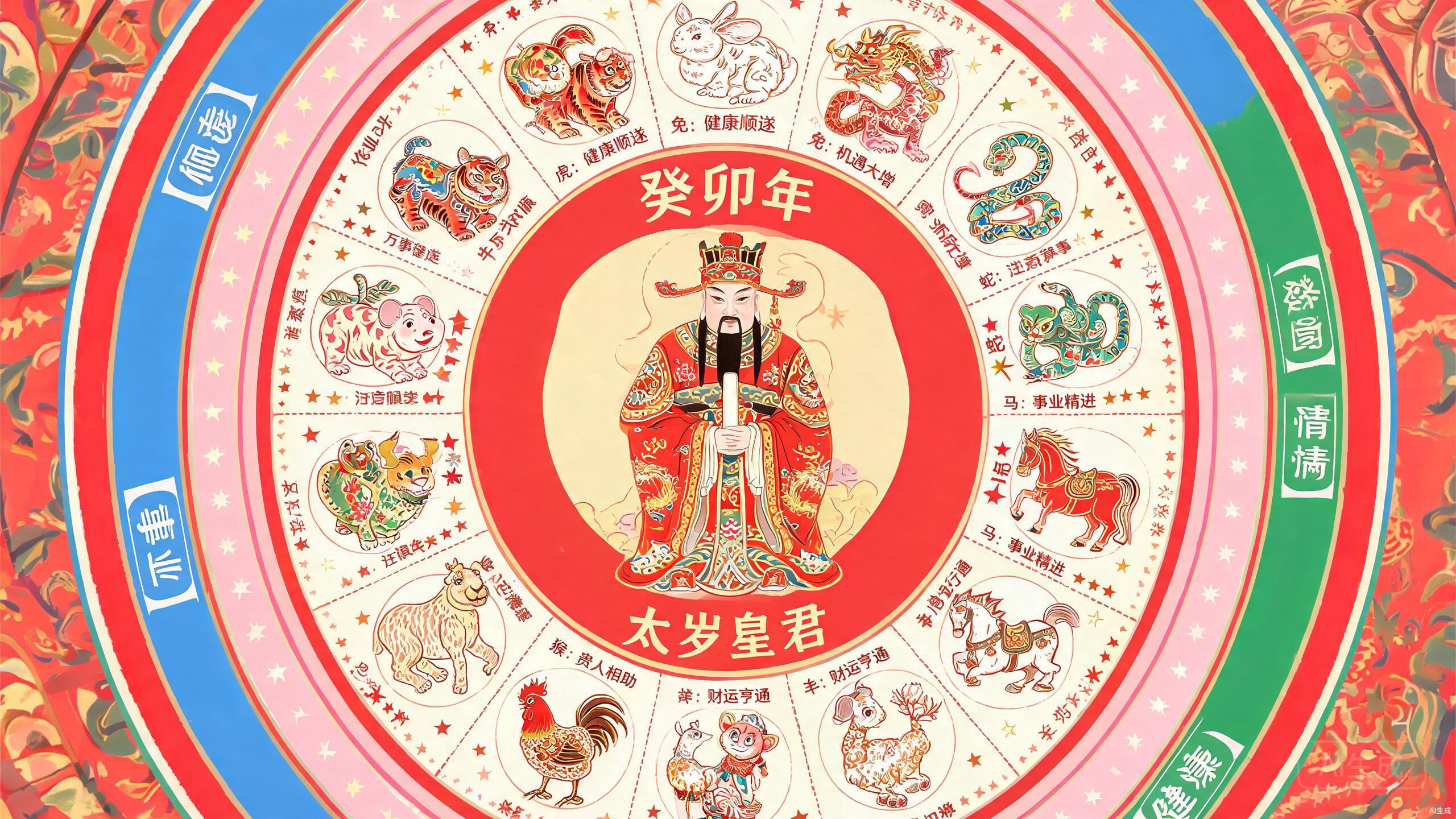 Twelve Chinese Zodiac Annual Fortune Header