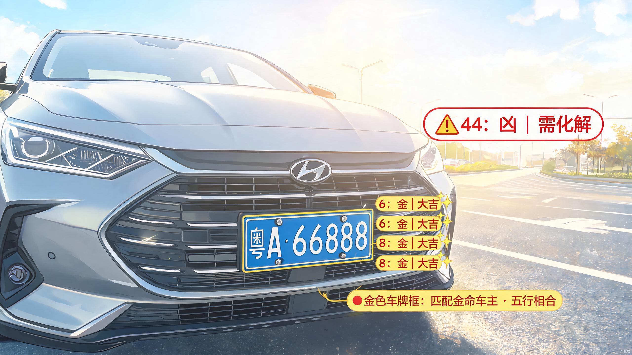 License Plate Feng Shui Header
