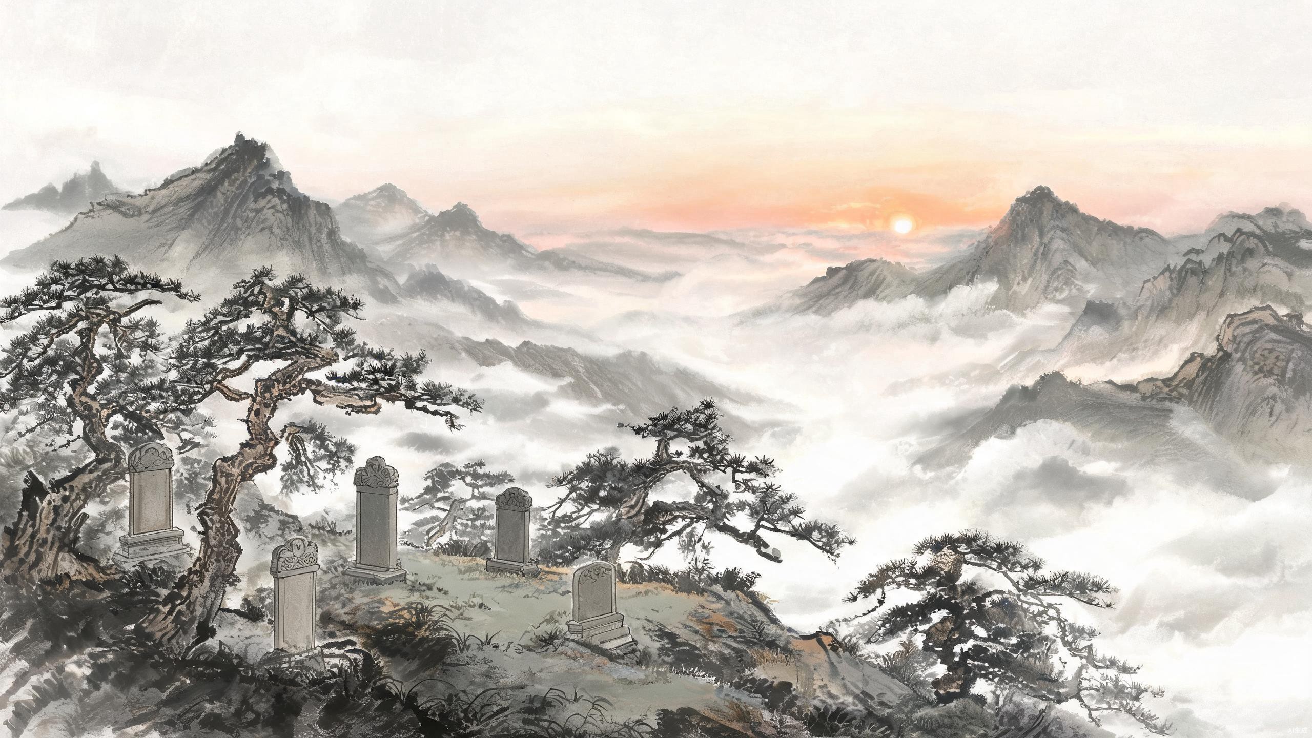 Mountain Cemetery Feng Shui Site Selection Guide